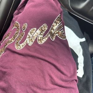 Pink Sequin Logo Top bundle